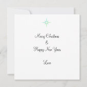 クリスマスノームのカード3枚セット カード (裏面)