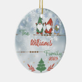 クリスマスノーム セラミックオーナメント (右)