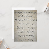 クリスマスハイムホリデーカード カード (正面/裏面インサイチュ)