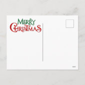 クリスマスハウスはがき シーズンポストカード (裏面)