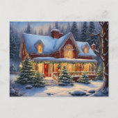 クリスマスハウスはがき シーズンポストカード (正面)