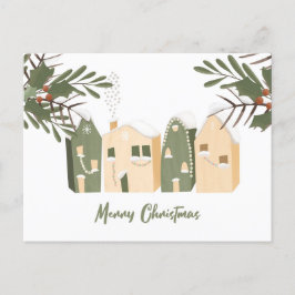 クリスマスハウスはがき ポストカード