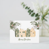 クリスマスハウスはがき ポストカード (スタンド正面)