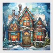 クリスマスハウスウィンドクリンク ウィンドウサイン (シート)