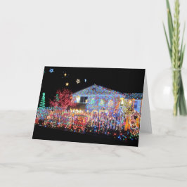 クリスマスハウスカード シーズンカード