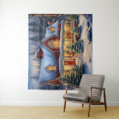 クリスマスハウスタペストリー タペストリー (インサイチュ)