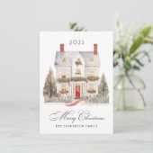 クリスマスハウスツリーファミリー シーズンカード (スタンド正面)