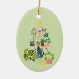 クリスマスハウスプラント セラミックオーナメント