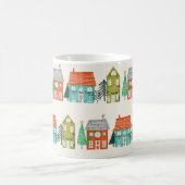 クリスマスハウスホワイト コーヒーマグカップ (中央)