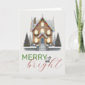 クリスマスハウス カード (正面)