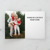 クリスマスハウス カード (内部)