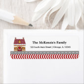 クリスマスハウス ラベル (インサイチュ)