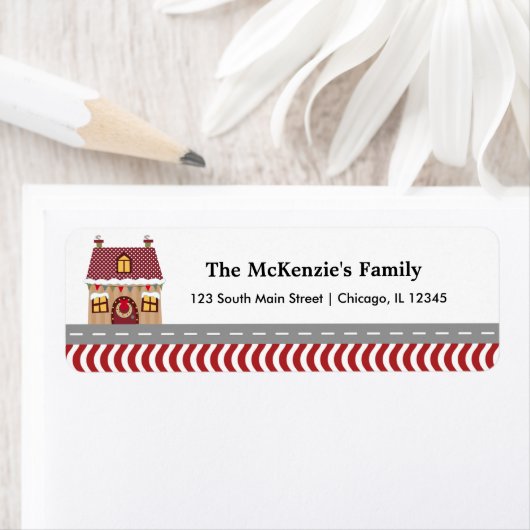 クリスマスハウス ラベル (インサイチュ)