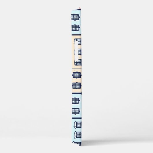 クリスマスハウス、ヴィンテージフェスティバルパターン。 Case-Mate iPhoneケース (裏面 / 右)