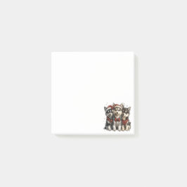 クリスマスハスキー犬 ポストイット