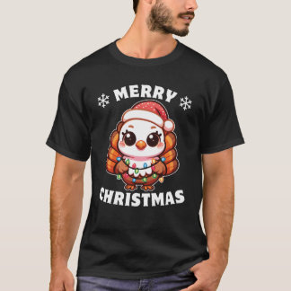 クリスマスハットクリスマスフェアリーLightsurkeyファミリー Tシャツ