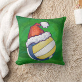 クリスマスハットバレーボール クッション (ブランケット)