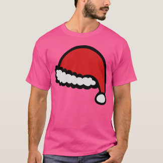 クリスマスハットレトロ Tシャツ