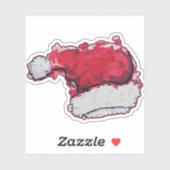 クリスマスハット シール (シート)