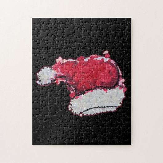 クリスマスハット ジグソーパズル (縦)