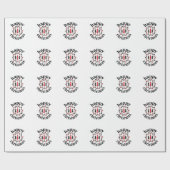 クリスマスハッピークリスマス ラッピングペーパー (フラット)