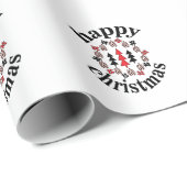 クリスマスハッピークリスマス ラッピングペーパー (ロールコーナー)