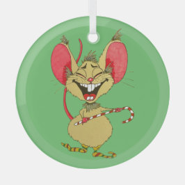 クリスマスハッピーダンス! ガラスオーナメント