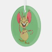 クリスマスハッピーダンス！ ガラスオーナメント (正面左)