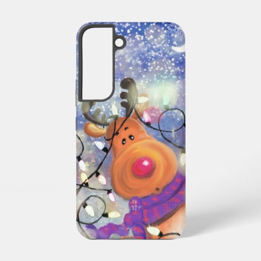 クリスマスハッピートインデナー SAMSUNG GALAXYケース (裏面)