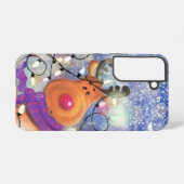 クリスマスハッピートインデナー SAMSUNG GALAXYケース (裏面横)