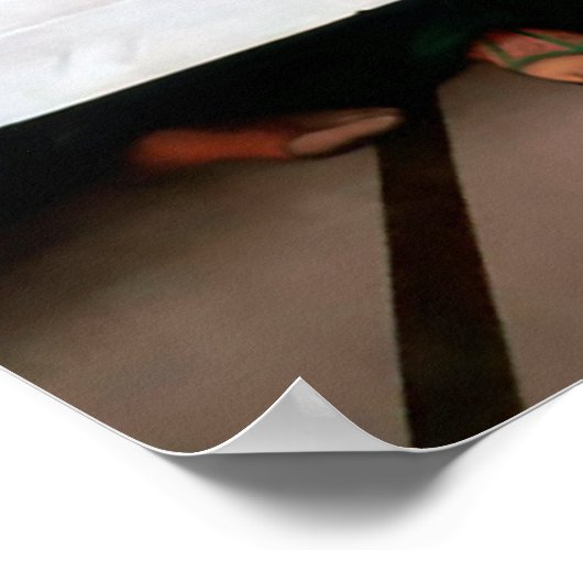 クリスマスハッピーバースデーイエス漫画スタイル おもしろい ポスター (角)