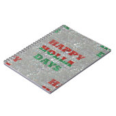 クリスマスハッピーホラ日 ノートブック (左側)