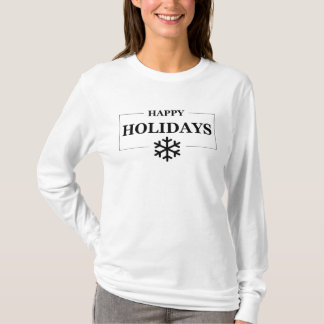 クリスマスハッピーホリデーカスタムメリークリスマス Tシャツ