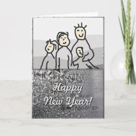 クリスマスハッピーホリデーズシルバー（写真あり） シーズンカード