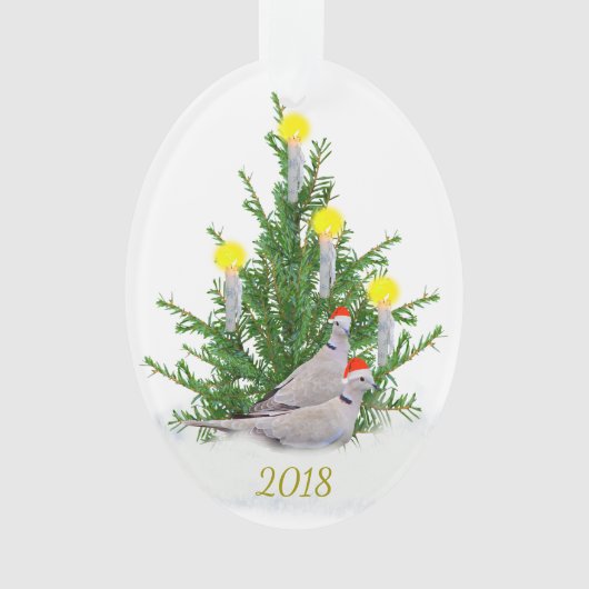 クリスマスハト オーナメント (正面)