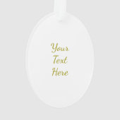 クリスマスハト オーナメント (裏面)