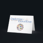 クリスマスハヌカー（ユダヤ教の祭り）グリーティングカード シーズンカード<br><div class="desc">一素晴らしお祝いの世界素晴らし!!</div>