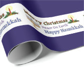 クリスマスハヌカ ラッピングペーパー (ロールコーナー)