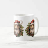 クリスマスハムスターマグ コーヒーマグカップ (正面右)