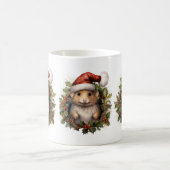 クリスマスハムスターマグ コーヒーマグカップ (中央)