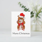 クリスマスハムスター シーズンポストカード (スタンド正面)