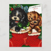 クリスマスハローパピーズ シーズンポストカード (正面)