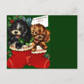 クリスマスハローパピーズ シーズンポストカード (正面)