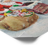 クリスマスハローヴィンテージポスター ポスター (角)