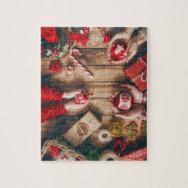 クリスマスハンズジグソーパズル ジグソーパズル