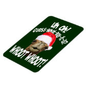 クリスマスハンプデイキャメルウーオットマグネット マグネット (左側)