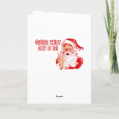 クリスマスハンプデイキャンメルクリスマスカード シーズンカード (裏面)