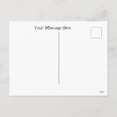 クリスマスハートオーナメント子猫 シーズンポストカード (裏面)