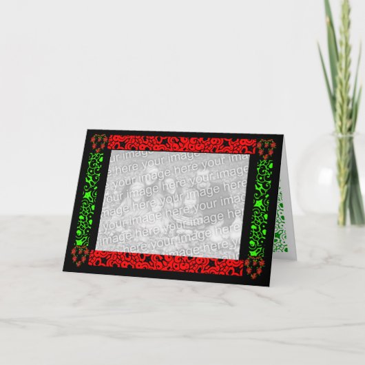 クリスマスハート シーズンカード (正面)