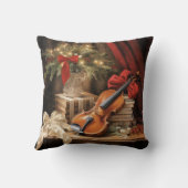 クリスマスバイオリン音楽 クッション (裏面)